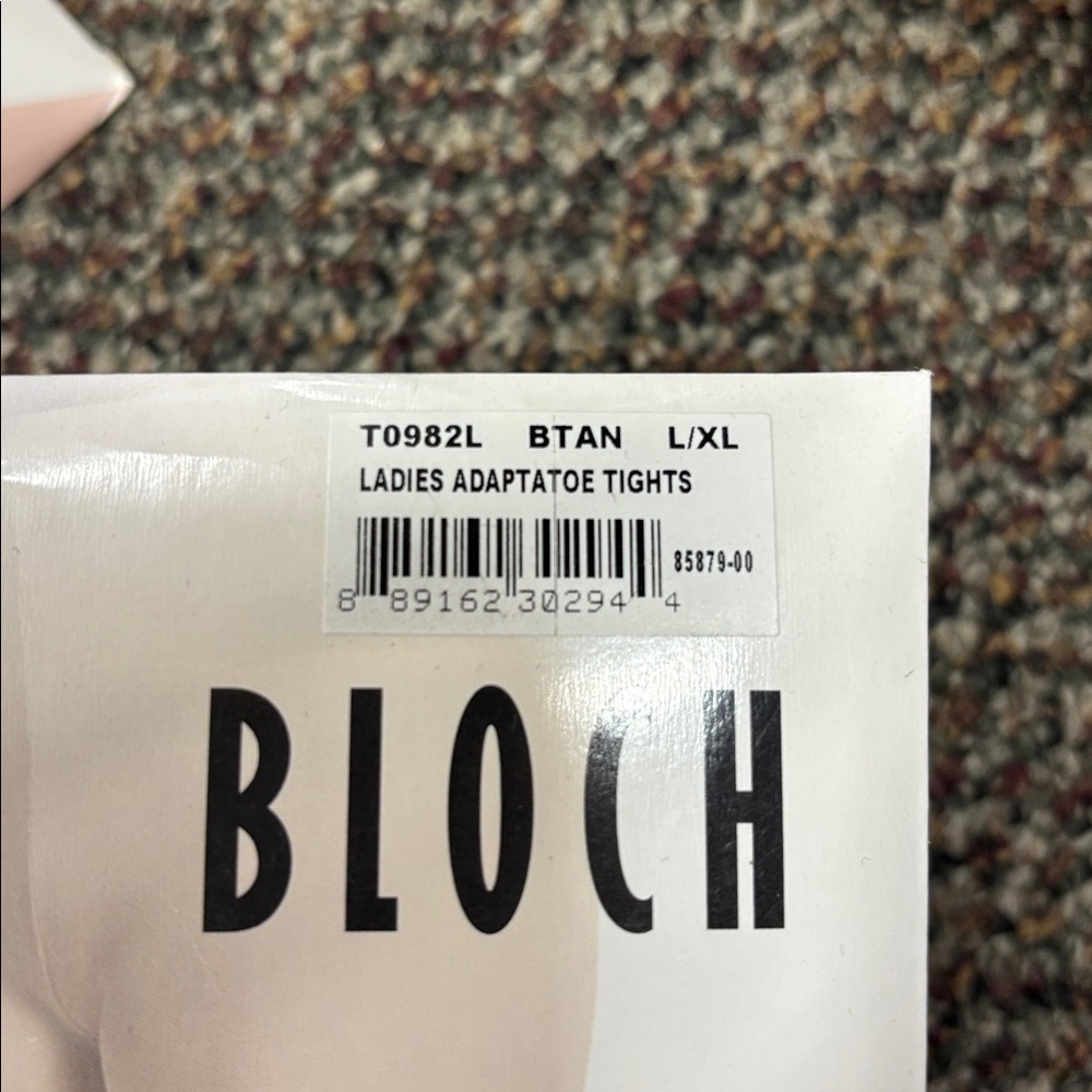 Adult Bloch Tan Adaptatoe Tights - Picture 2 of 5